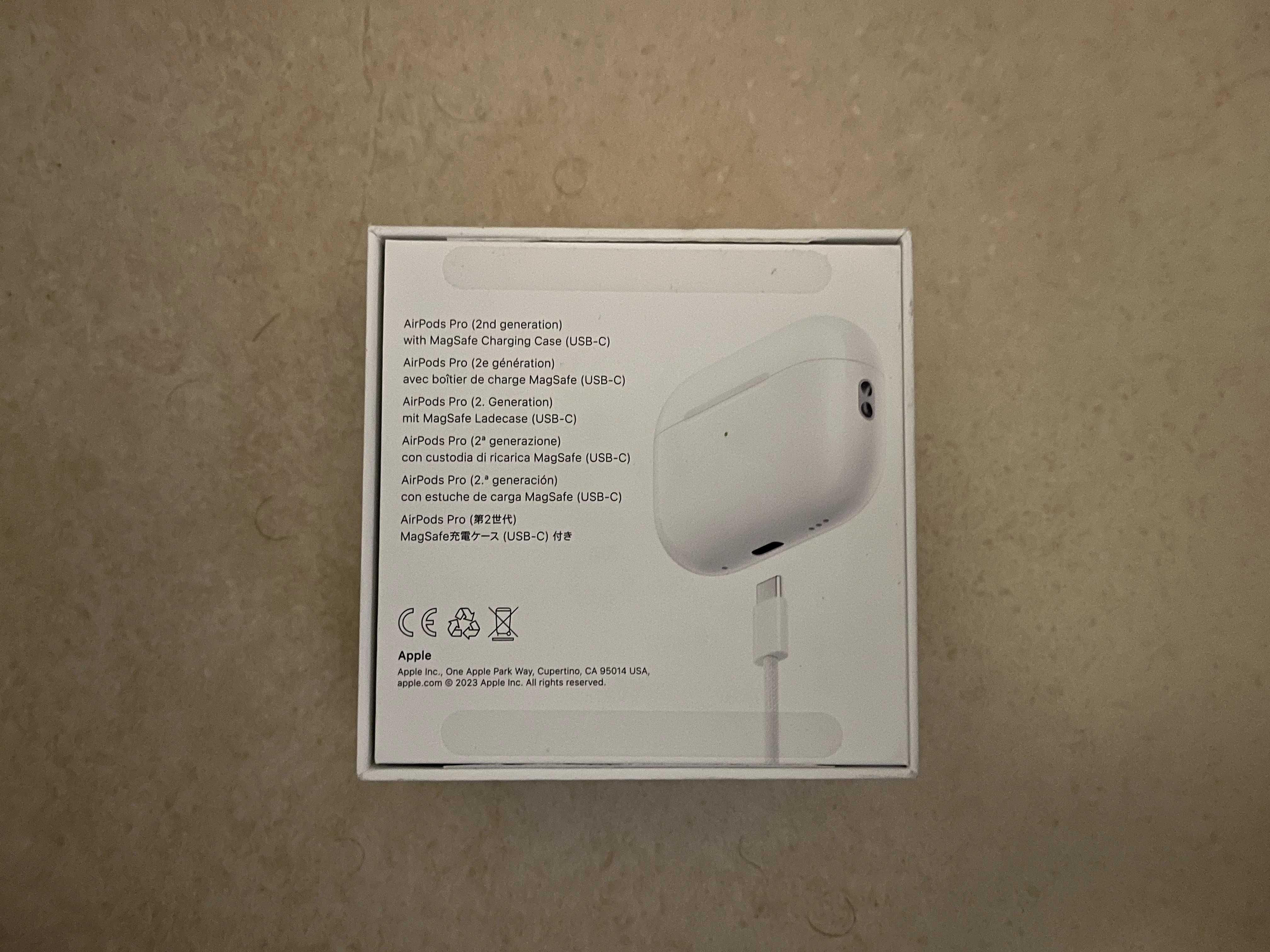 Caixa Vazia Airpods Pro