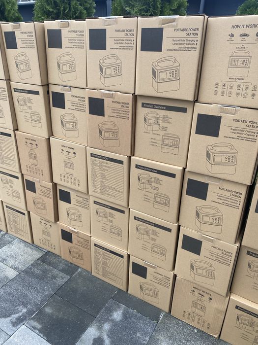 Зарядна станція Tig Fox T500 / Автономне живлення / Повербанк