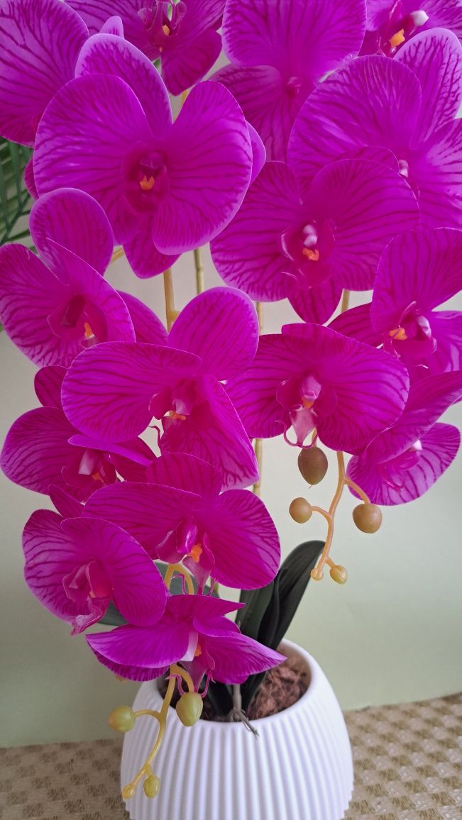 Орхідея латексна/Орхидея латексная (штучні квіти)