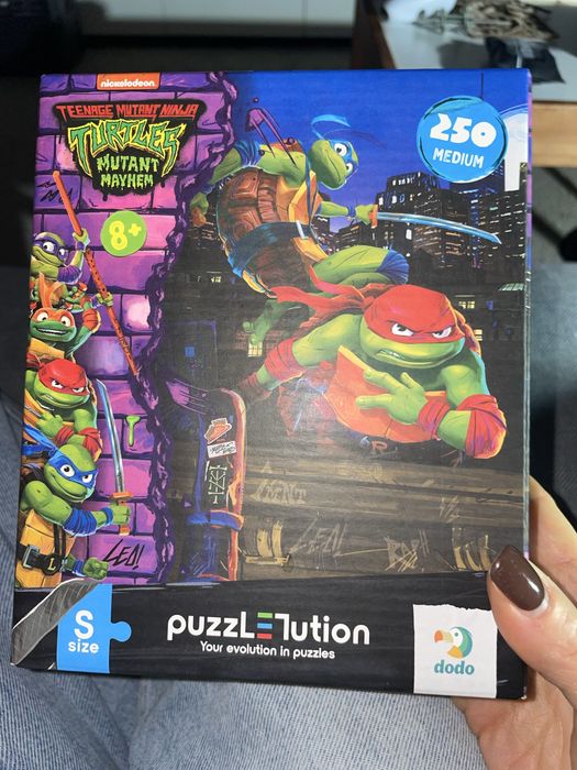 Пазл черепашки ниндзя