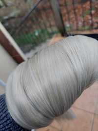 Włosy naturalne ok 52 cm 60 pasm - blond - 235b