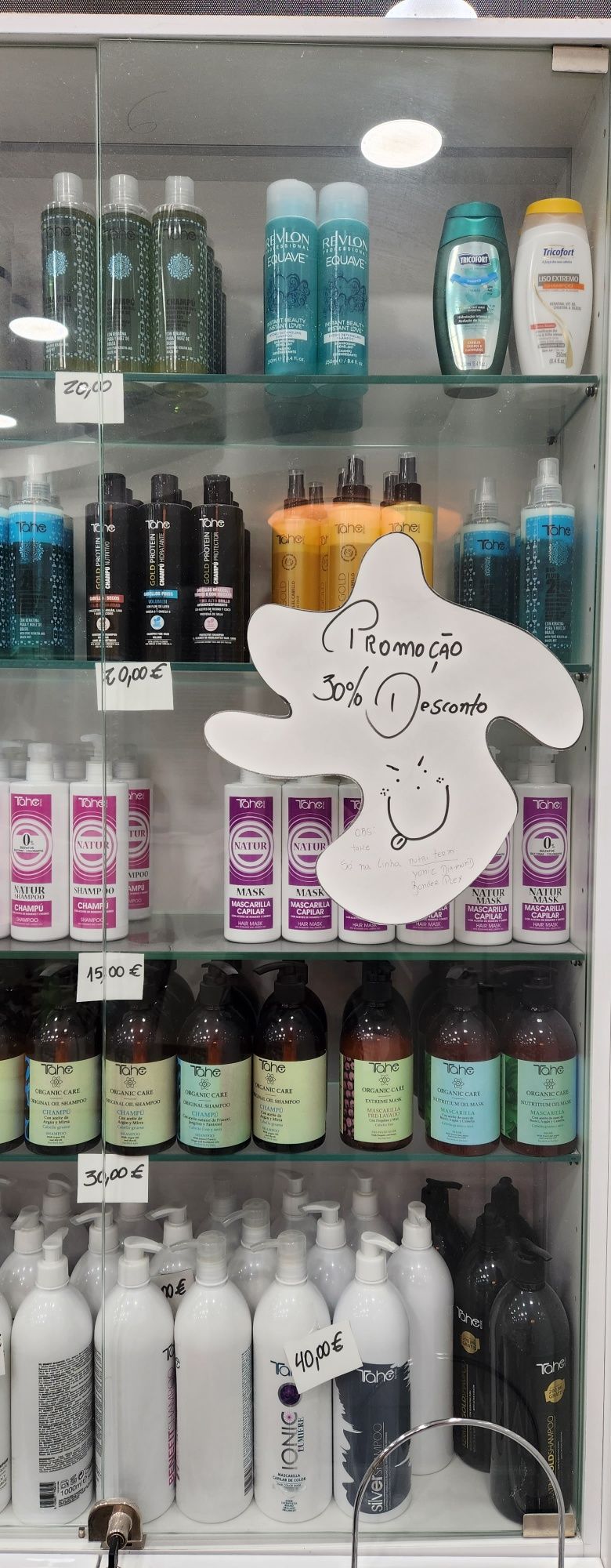 Produtos para cabelo 5€