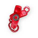 Telefone Vintage Clássico Gôndola Vermelho