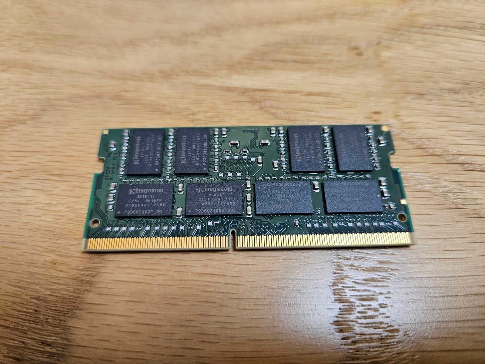 Pamięć RAM Kingston 16GB DDR4 2666MHz SODIMM (KVR26S19D8/16)