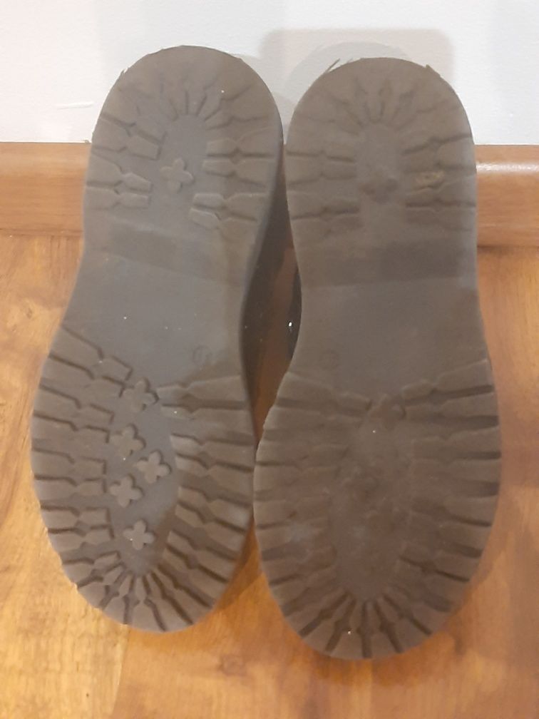 Botki, trapery r. 31 Lurchi, czarne lakierki