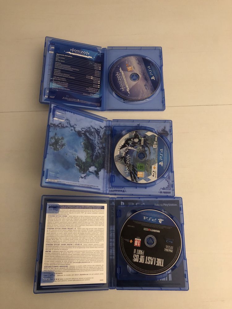 Horizon zero dawn i forbidden West the last of us part 2 gry na ps4 pl