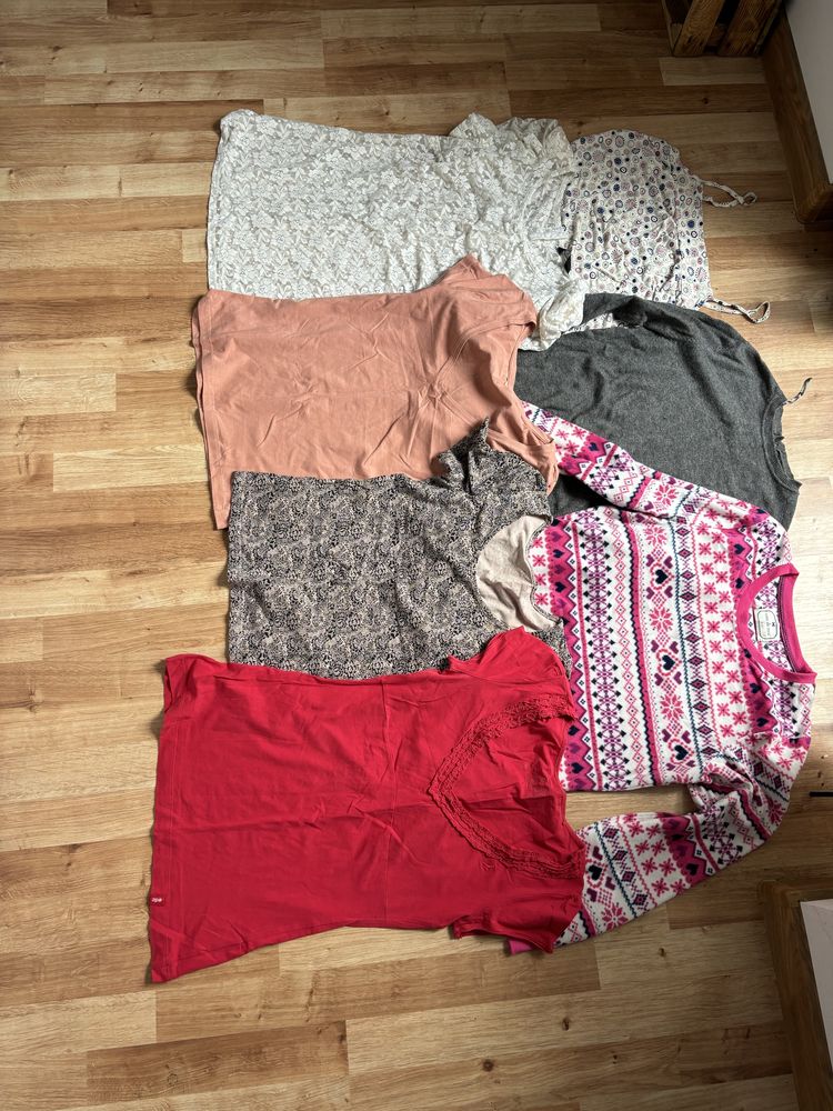 Dwa wielkie worki ubran damskich - rozmiar s,xs