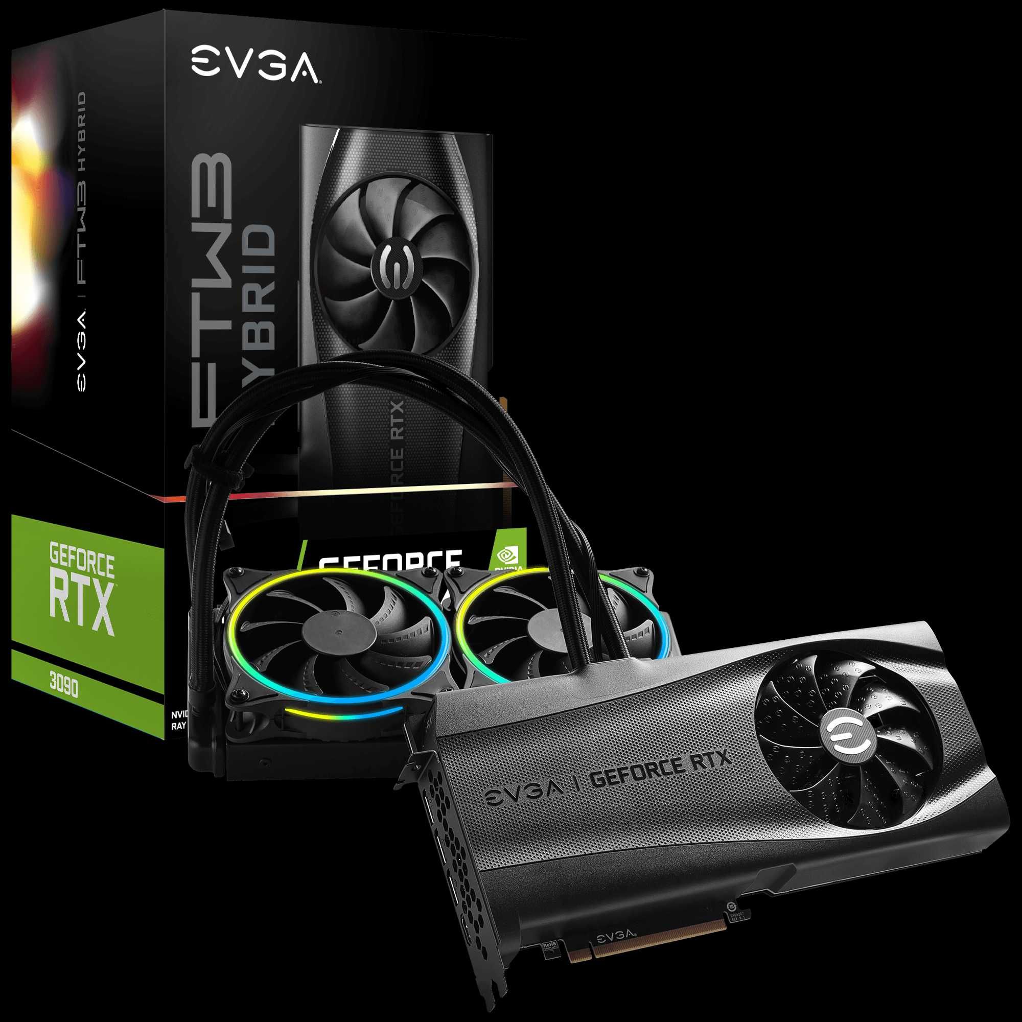 EVGA GeForce RTX 3090 FTW3 ULTRA HYBRID GAMING 24GB GDDR6X