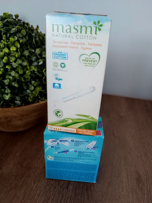 Tampony z aplikatorem Tampax i Masmi 24 szt