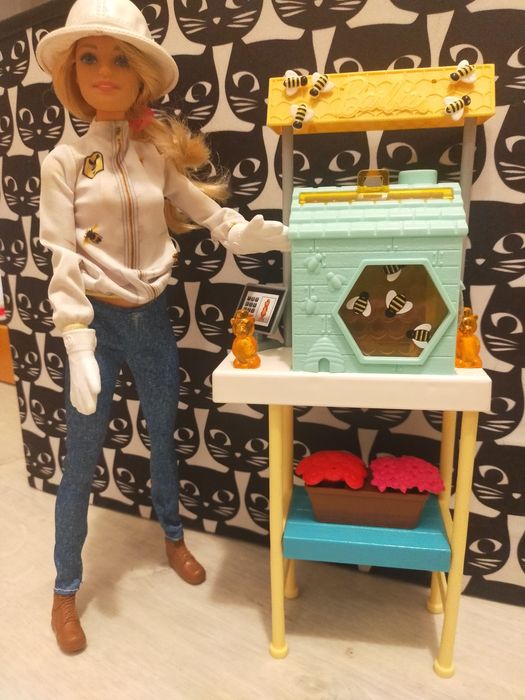 Barbie pszczelarka zestaw