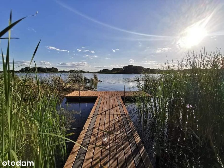 Działka 30 arów z PNB z 50 mb linią jeziora 280 ha - Mazury