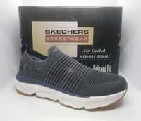 стрейч EU45 29см дышащие кроссовки слипоны Skechers оригинал