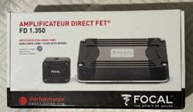 FOCAL FDS 1.350 dual output mono amplifier