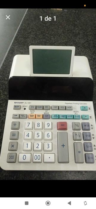 Vendo calculadora sharp como nova