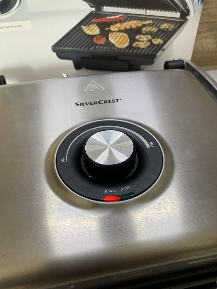 Grill Silver Crest Pannini  Grill 2000
