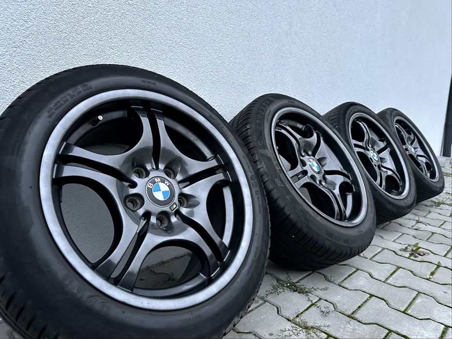 Koła alufelgi bmw 17 5x120 styling 68 mpakiet dwie szerokości