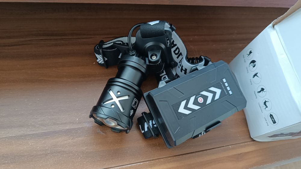 Lanterna led cabeça