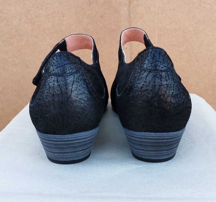 Кожаные туфли босоножки Durea 43 р. На широкую стопу Оригинал