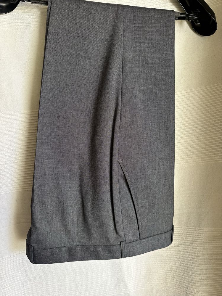 Nowy Garnitury szary w kratę męski 176/56/96 Kotex
