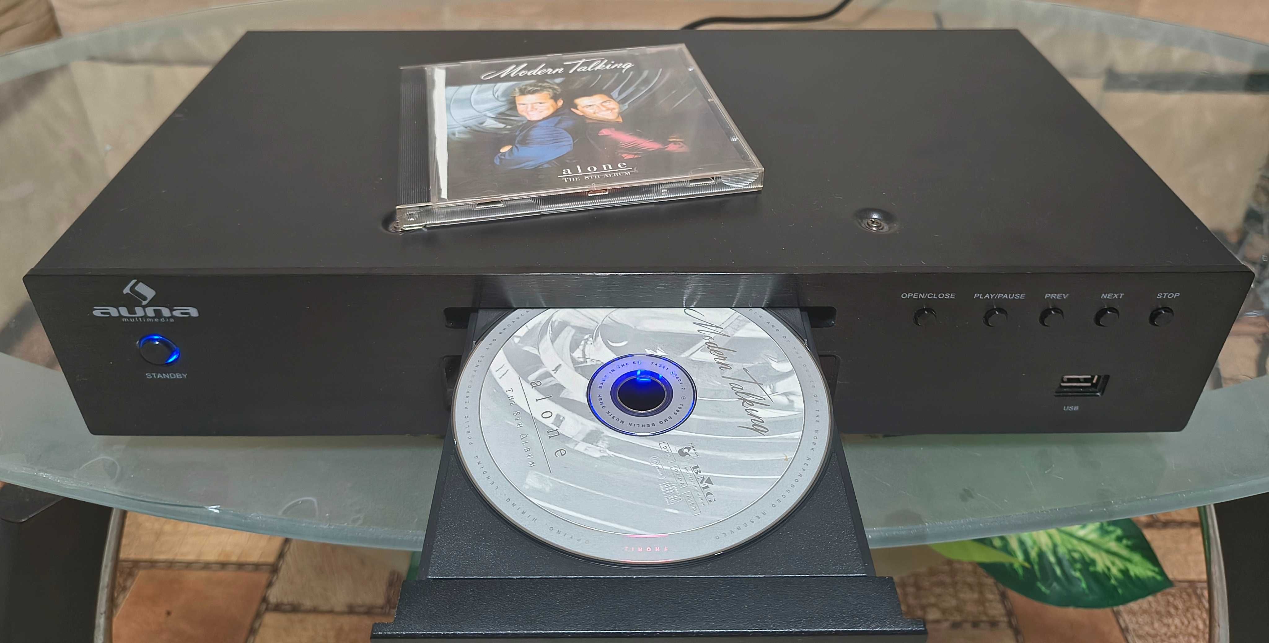CD проигрыватель AUNA AV2-CD 509 Hi-Fi Black/CD,MP3,Optical/,Germany