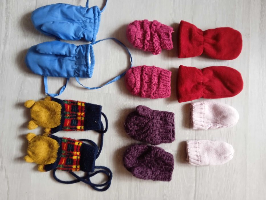 Рукавички дитячі 0-12 місяців 1-2-3 роки