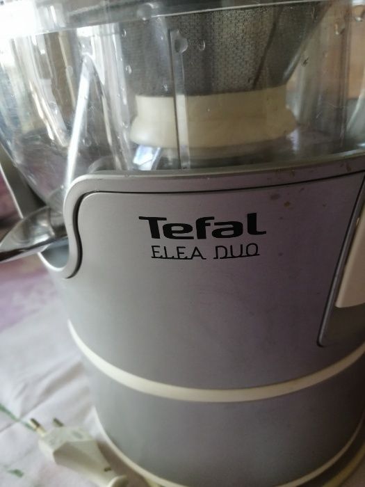 Соковыжималка TEFAL EleaDuo электро центробежная,универсальная.компакт