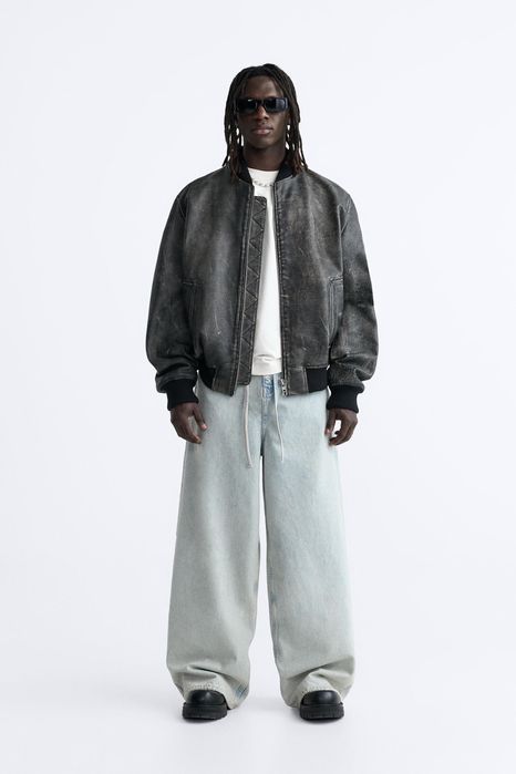 100%КОЖА|Бомбер Zara|ACNE Studios|Balenciaga|Diesel|Bazhane|Prada|MA-1
