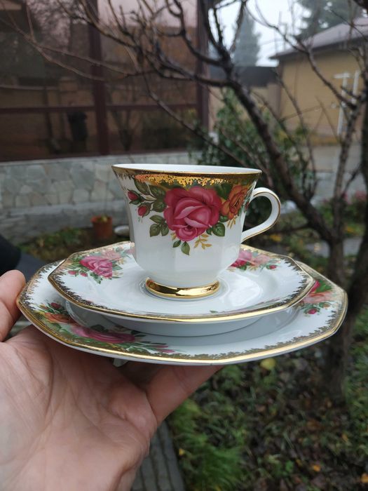 Кофейное трио тройка Германия Бавария Винтаж Фарфор