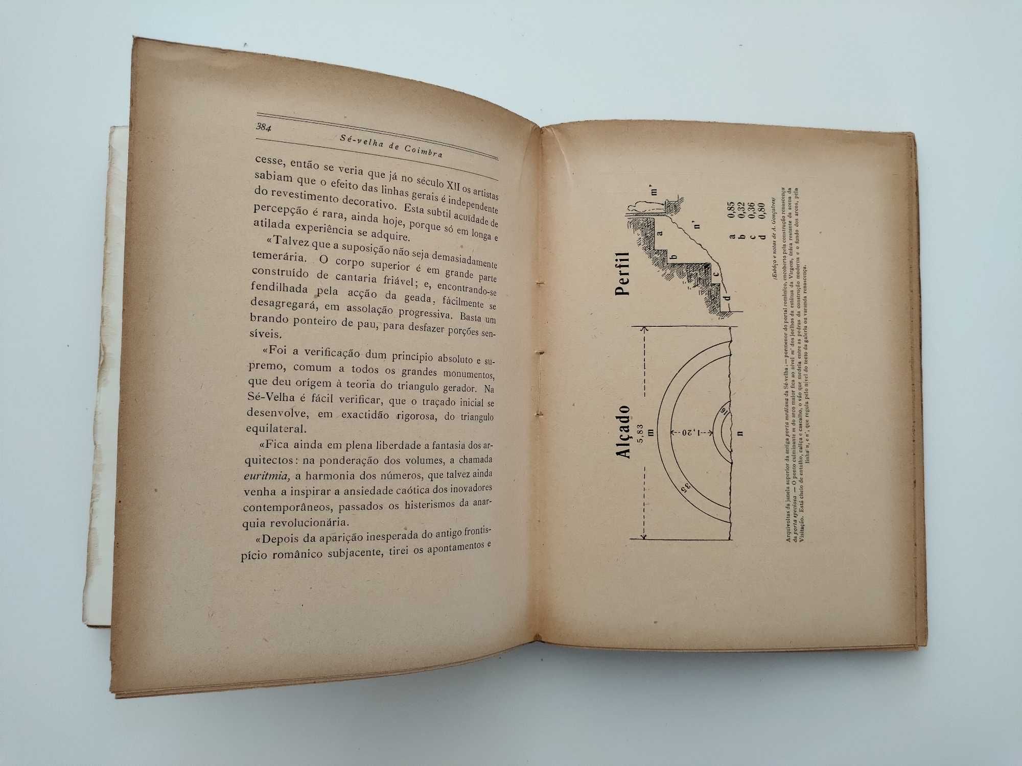 A Sé Velha de Coimbra (Dr. António Vasconcelos) - 2 Volumes