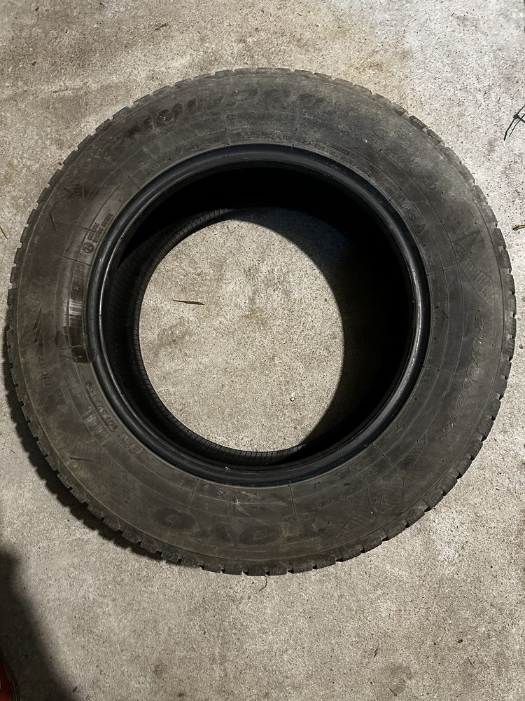 2x opony zimowe toyo 215/65 R16 ok 6,5mm