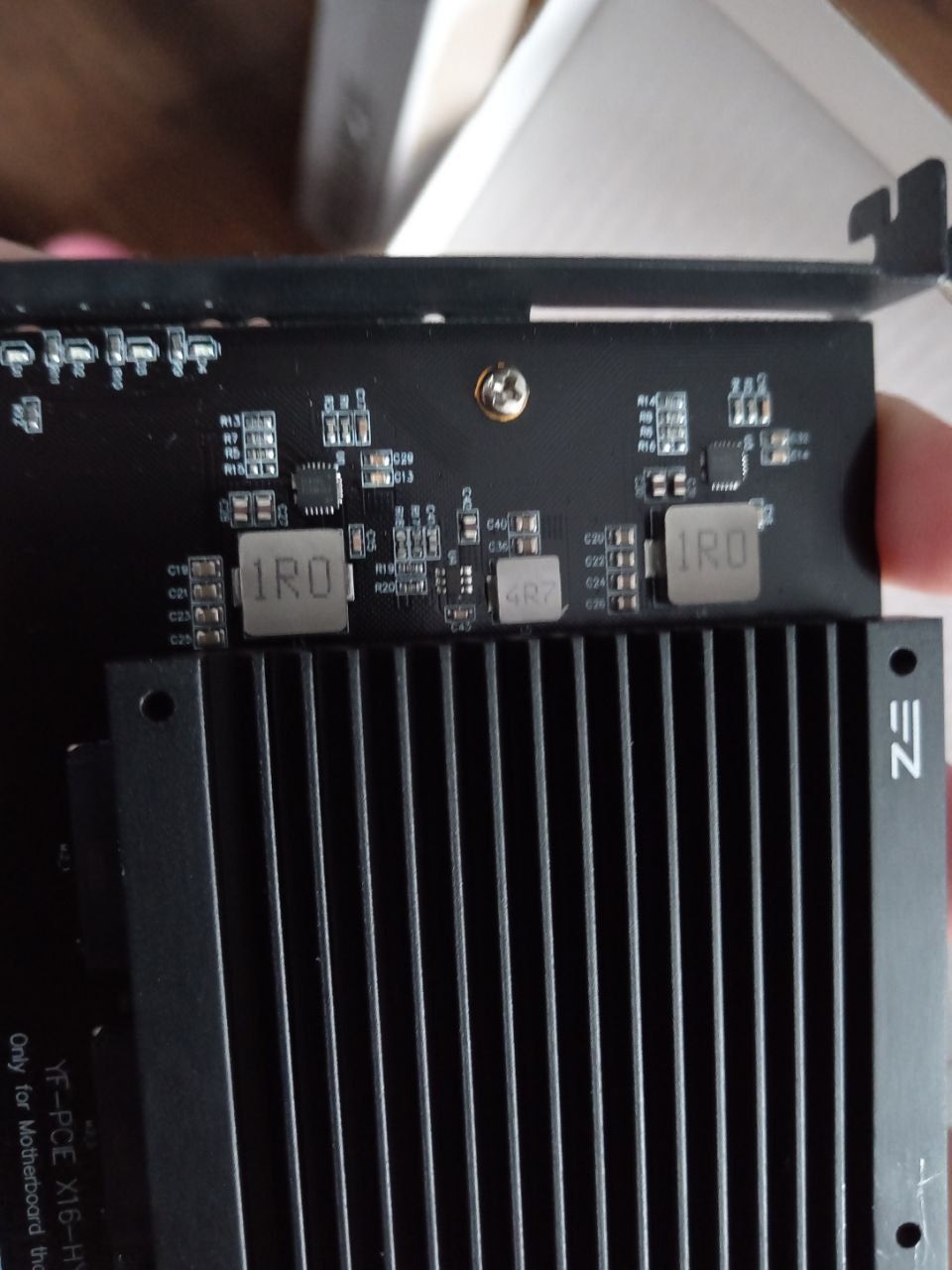 Карта расширения EZDIY-FAB QUAD M 2 SSD PCIE X16