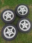 Felgi aluminiowe 14, 4x100 z oponami