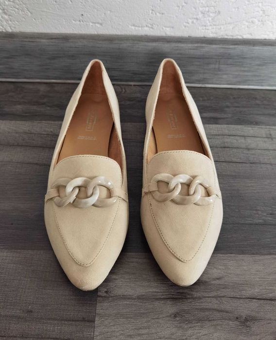 baleriny skórzane - 5th avenue