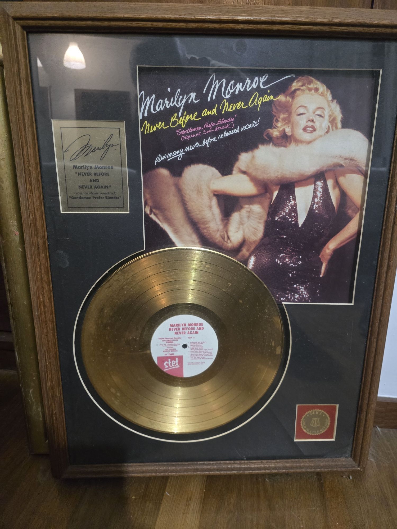 Discos banhados 24k