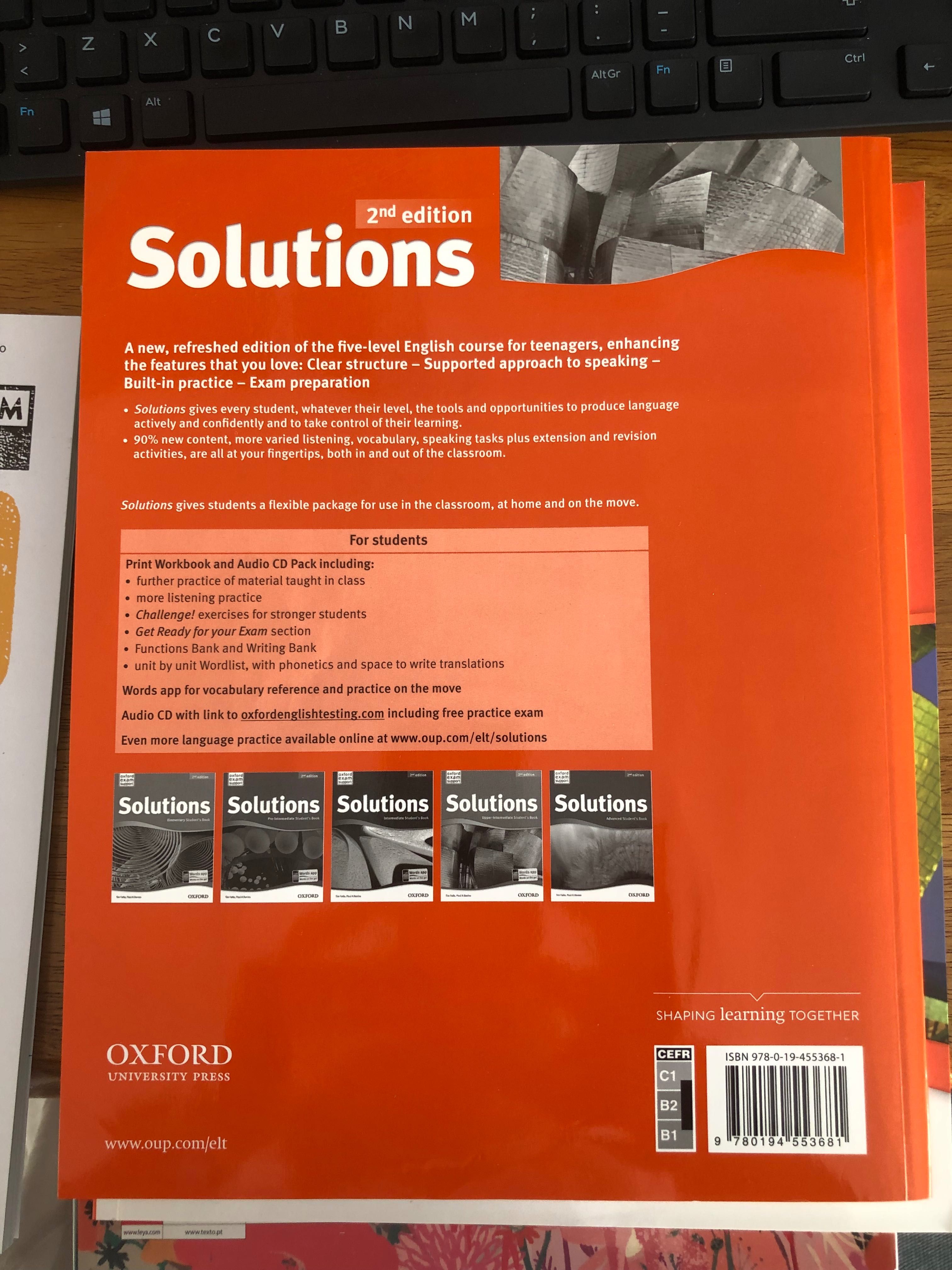 Solutions- Oxford exam support