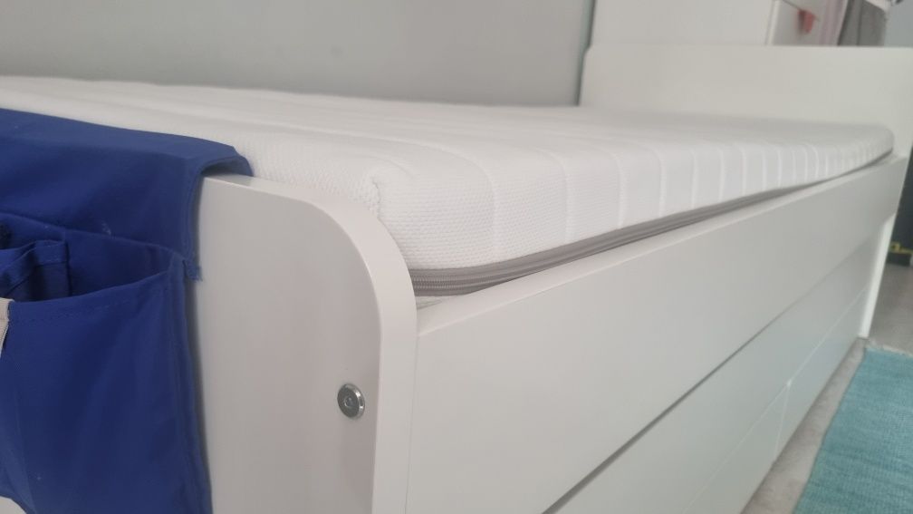 IKEA ліжко з додатковим спальним місцем 206×96 см