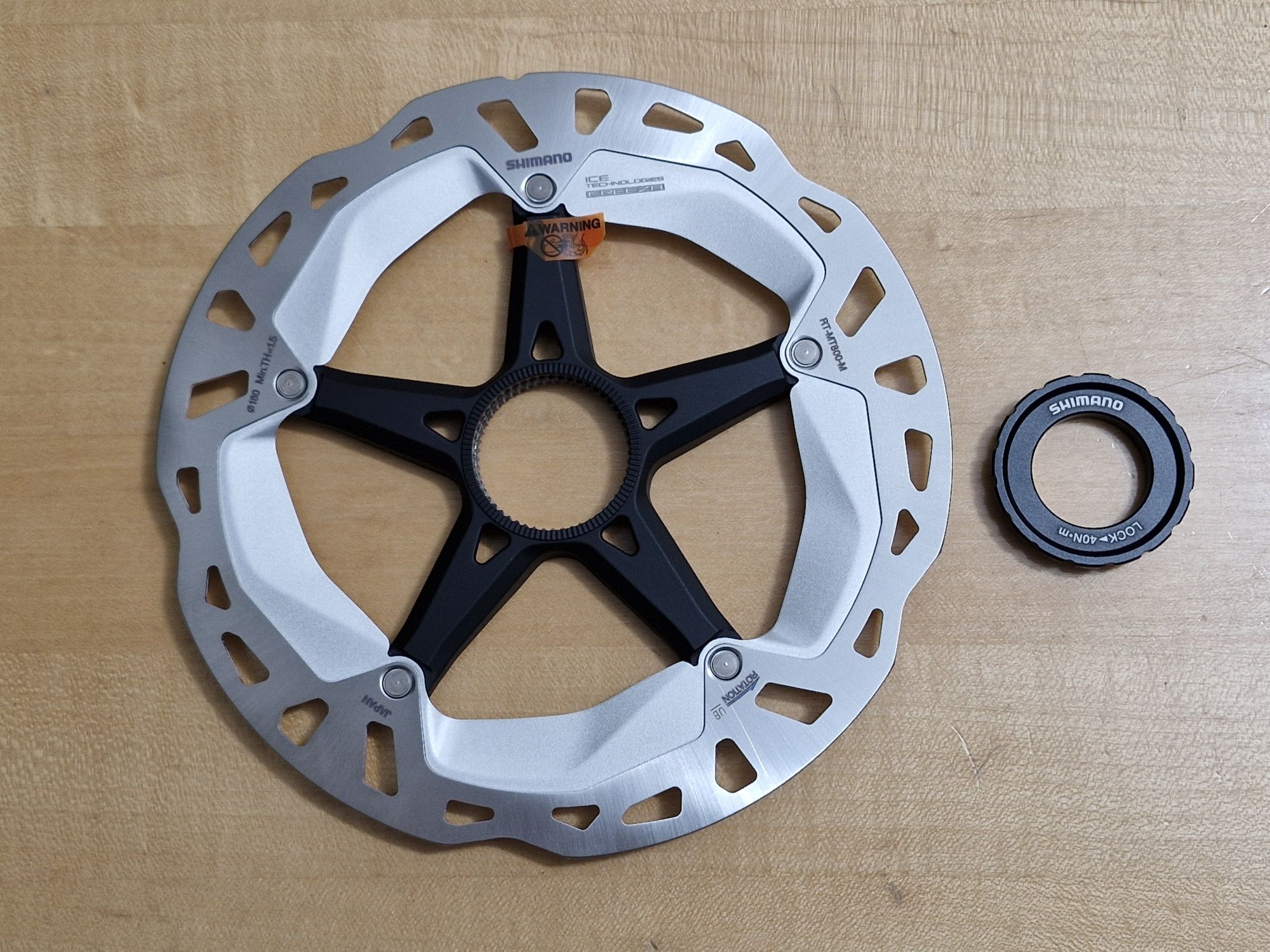 Disco Shimano XT MT800 Ice-Tech novo a estrear