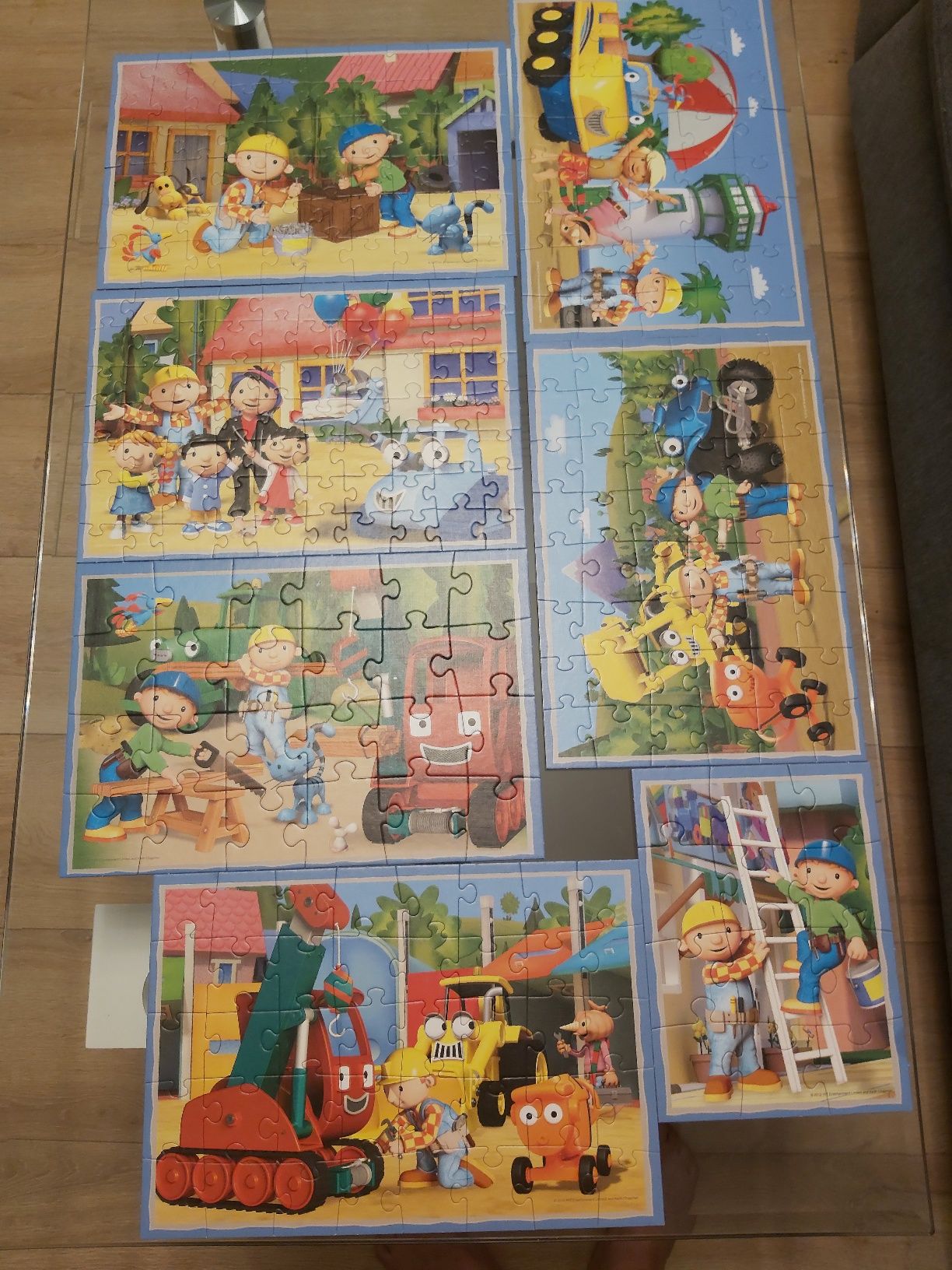 Puzzle 10 in 1 jak nowe