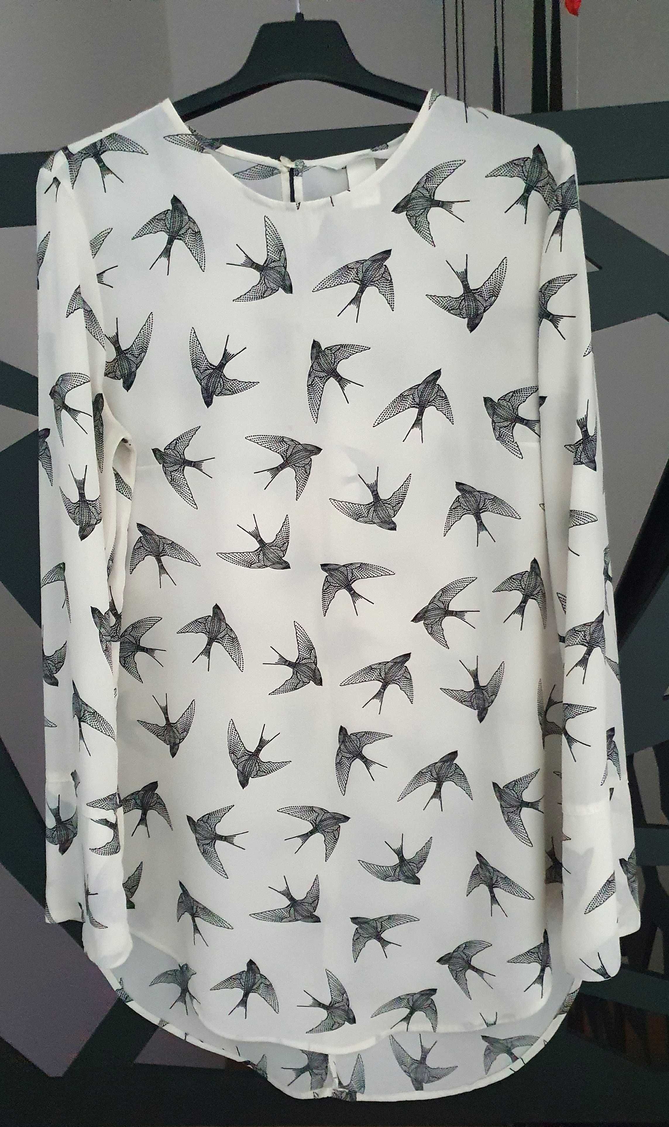 H&M długa bluzka koszula tunika - EUR 36