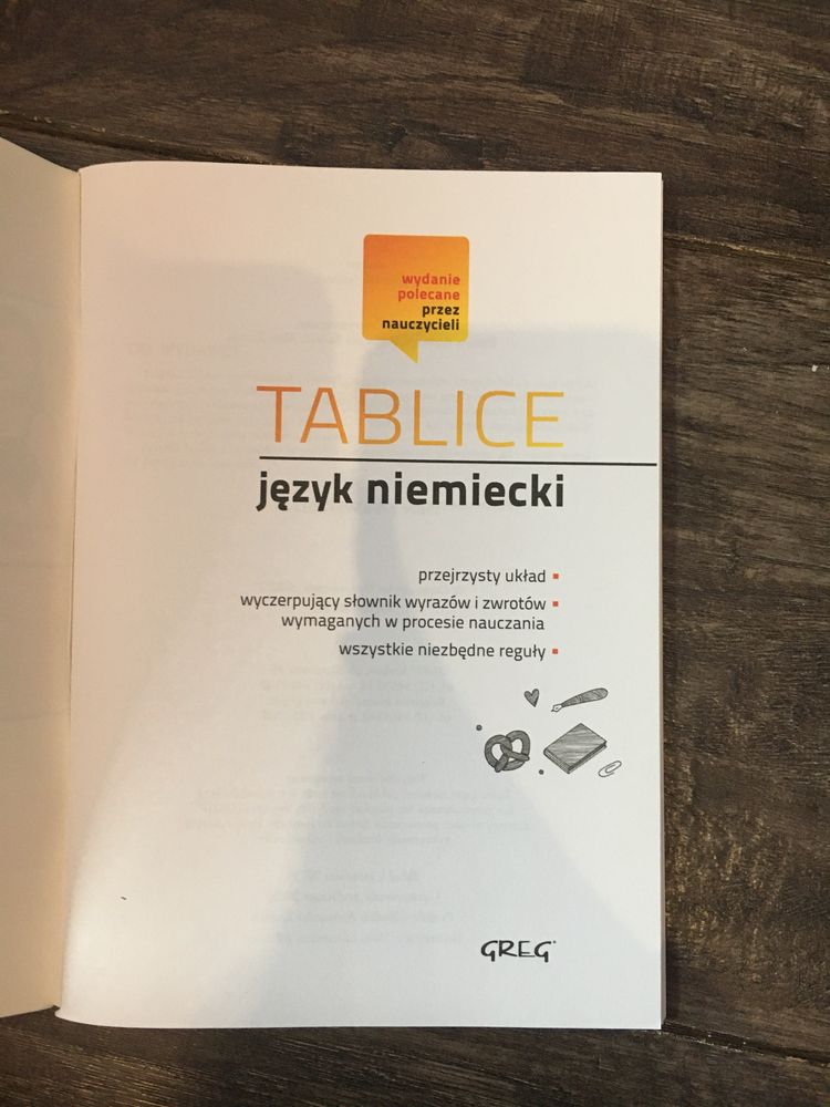 Tablice - język niemiecki