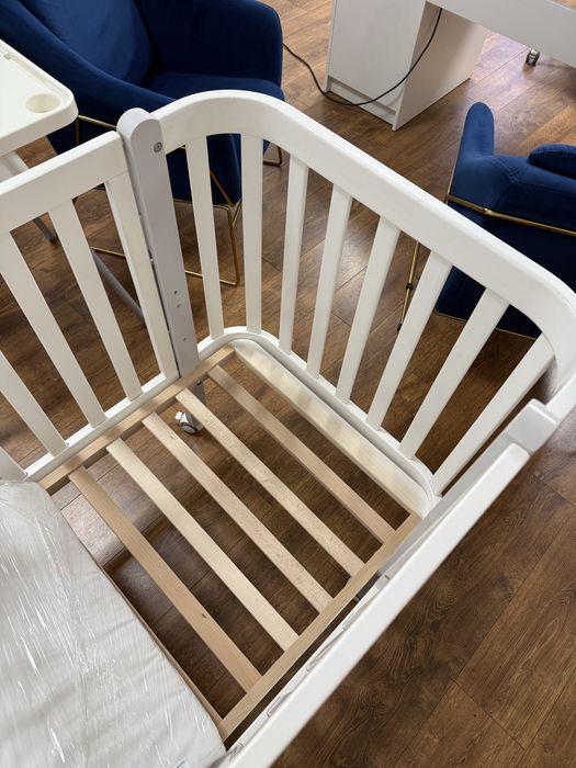 Дитяче ліжечко Верес Монако з новим матрацем