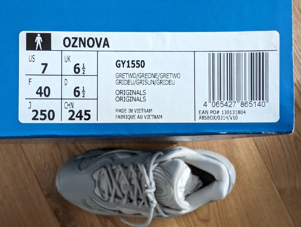 Buty Adidas Oznova NOWE r. 40 za pół ceny
