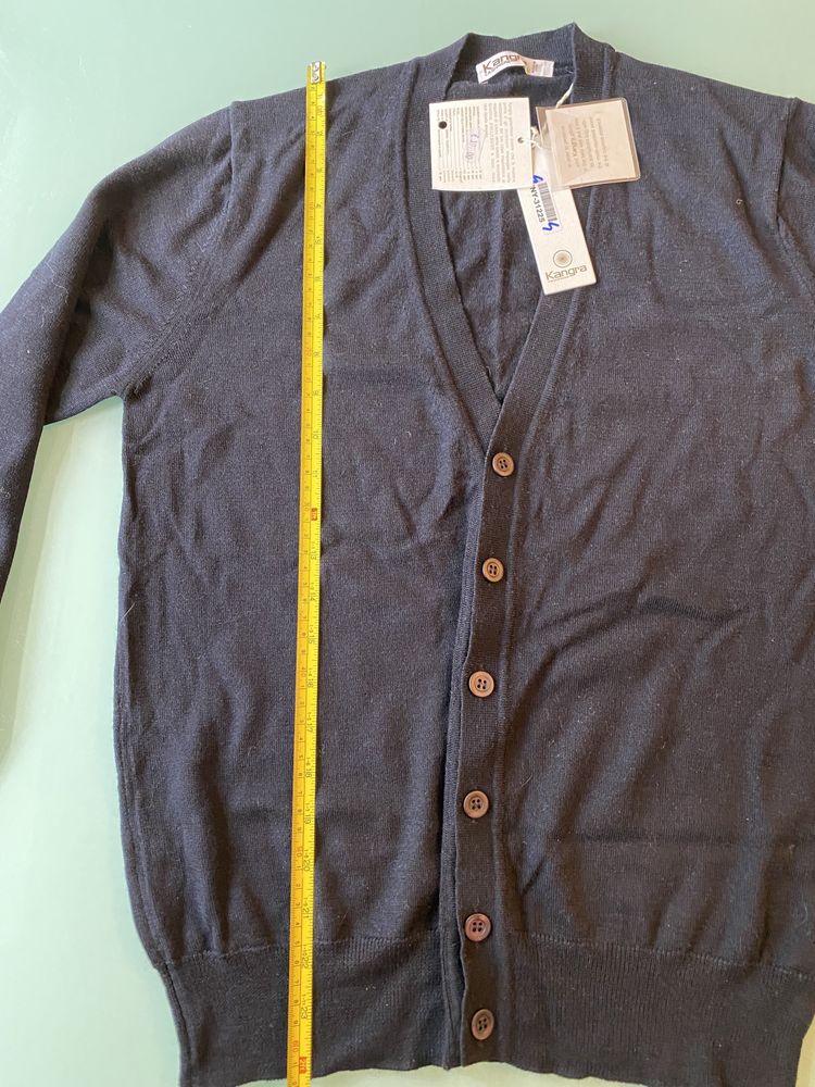 Новый кардиган Kangra Kashmere Italy Размер S 70%merino wool