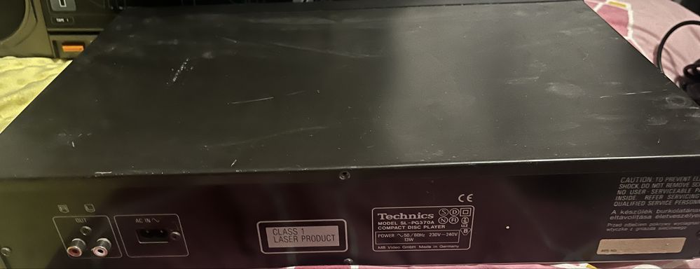 Kompakt technics SL-PG370 sprawny :)