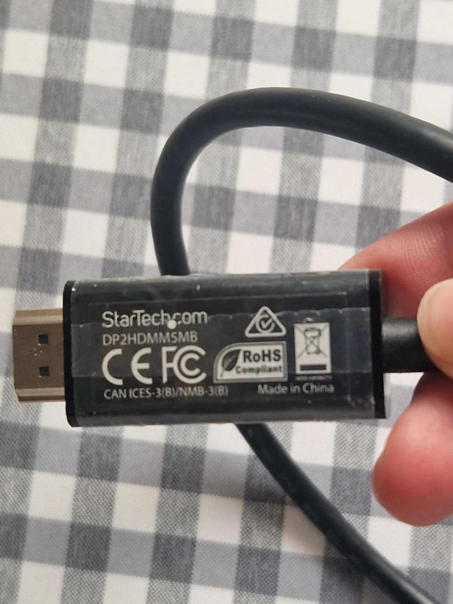 Kabel Startech Display Port HDMI 5 m. DP2HDMM5MB
