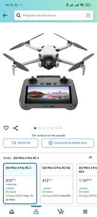 Dji mini 4 pro + comando RC2 + dji care