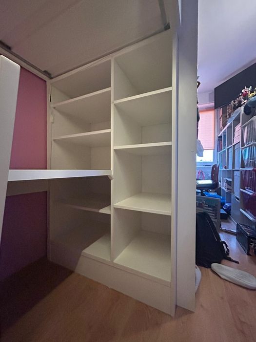 Łóżka Ikea stuva różowe