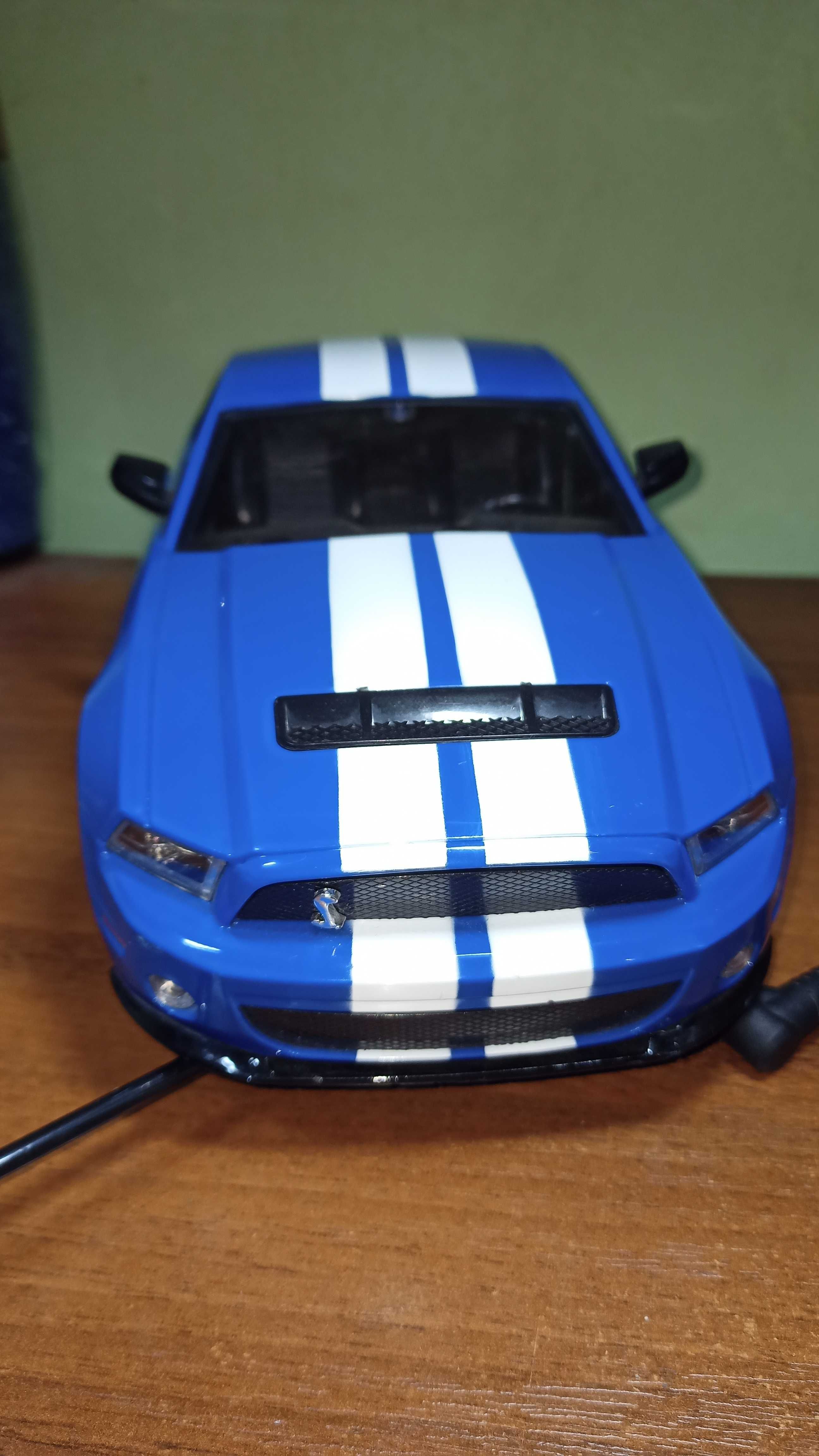 Машинка радіокерована 1:14 Meizhi Ford GT500 Mustang (синій) на пульту