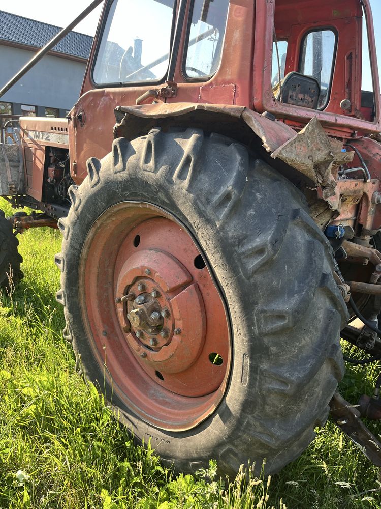 Ciagnik MTZ 82 + wciagarko - myglarka