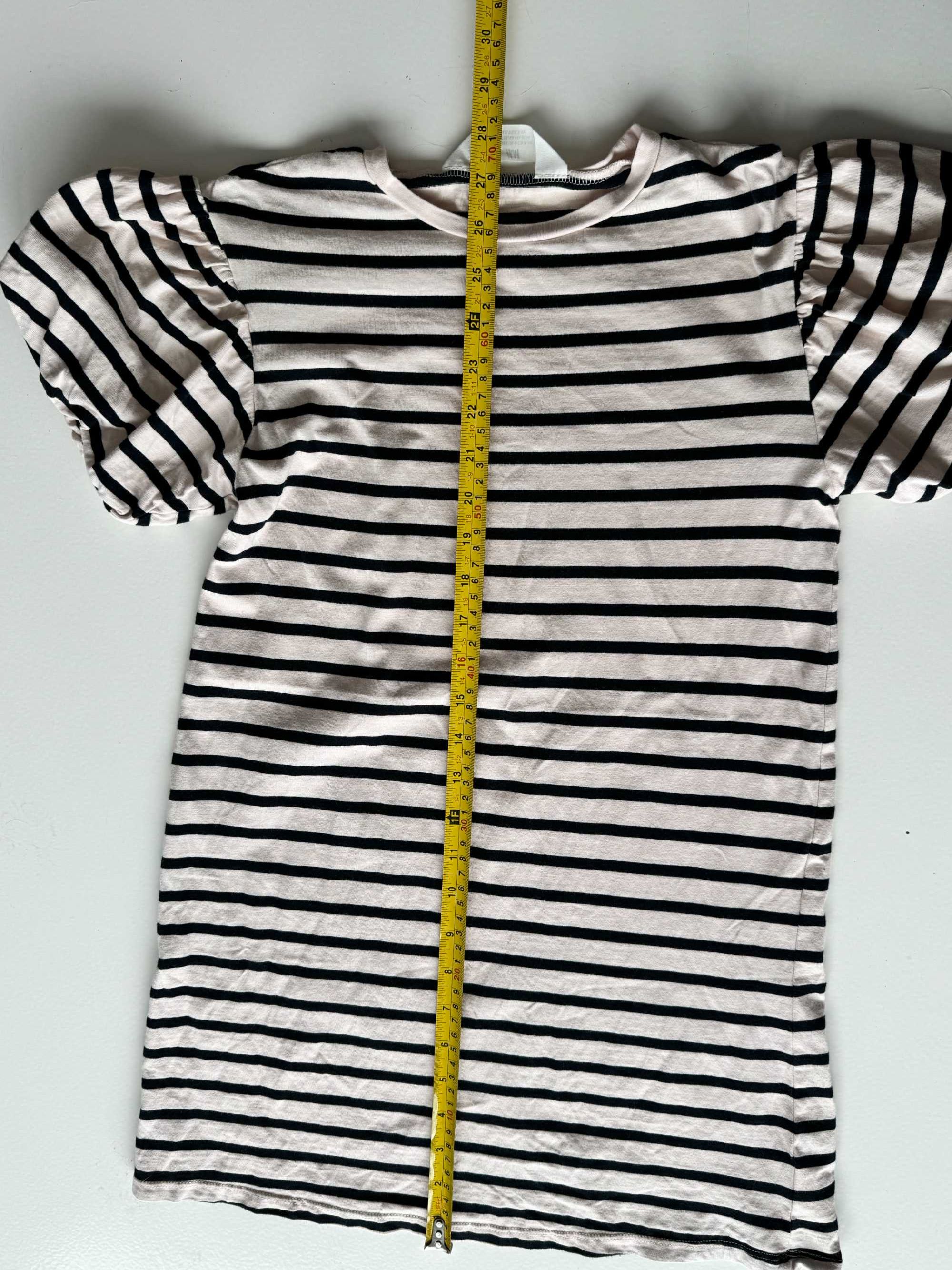 H&M Sukienka w stylu marynarskim – rozmiar 134, założona raz